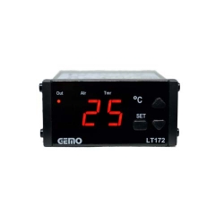 BỘ ĐIỀU KHIỂN NHIỆT ĐỘ NTC GEMO LT172-230VAC-R (NTC, 36x72 mm)