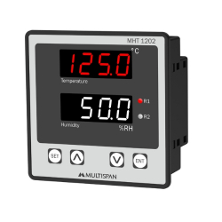 BỘ ĐIỀU KHIỂN NHIỆT ĐỘ VÀ ĐỘ ẨM MULTISPAN MHT-1202