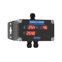 CẢM BIẾN NHIỆT ĐỘ, ĐỘ ẨM, KHÍ CO2 GẮN TƯỜNG EG-601
