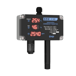 CẢM BIẾN NHIỆT ĐỘ, ĐỘ ẨM, KHÍ CO2 KT-661 (MODBUS RTU, có màn hình)