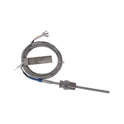 CẢM BIẾN NHIỆT ĐỘ PT1000 RTW-Pt1000-S3-A-S-D6-150.0-04-D-FF3.000 (Đầu Dò 150mm, Cáp Dài 3m, 3 Dây)