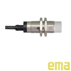 CẢM BIẾN TIỆM CẬN CHỊU NHIỆT ĐỘ CAO M18 EMA IC1208 (Dải đo 8 mm,M18, NPN, NC, Cáp 2 Mét)