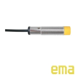 CẢM BIẾN TIỆM CẬN M12 EMA IB1107 (Dải Đo 6 mm, M12 NPN, NO, Cáp 2 Mét)