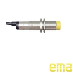 CẢM BIẾN TIỆM CẬN M18 EMA IC1128 (Dải Đo 12 mm, M18, AC/DC 2 WIRE, NC, Cáp 2 Mét)