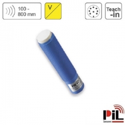 CẢM BIẾN SIÊU ÂM ĐO KHOẢNG CÁCH P49-80-M18-U-CM12 (800mm, 0-10V)