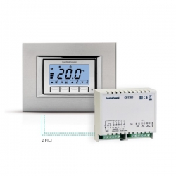 BỘ ĐIỀU KHIỂN NHIỆT ĐỘ PHÒNG VÀ CHẠY QUẠT 3 CẤP ĐỘ CH133ARR2