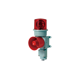 ĐÈN BÁO ĐỘNG CÔNG NGHIỆP MÀU ĐỎ CÓ CÒI QLIGHT SED-WM-24-R (24V DC, BULB XOAY)