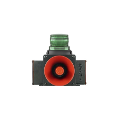 ĐÈN CÒI BÁO ĐỘNG ÂM THANH LỚN MÀU XANH LÁ MESAN MS 1337.2.110-220VAC (120DB, IP65)