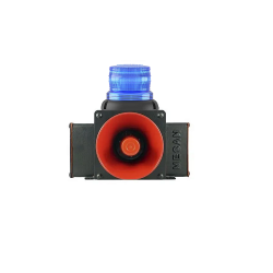 ĐÈN CÒI BÁO ĐỘNG ÂM THANH LỚN MÀU XANH DƯƠNG MESAN MS 1337.5.110-220VAC (120DB, IP65)