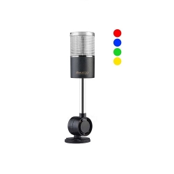 ĐÈN BÁO ĐỘNG NHIỀU MÀU CÓ CÒI MUCCO SNT-T74-B-RGB-D-10U (12-24V AC/DC)