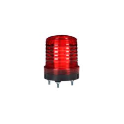 ĐÈN BÁO ĐỘNG XE CƠ GIỚI MÀU ĐỎ QLIGHT S80NSE-12/24-R (12-24V DC,LED XOAY)