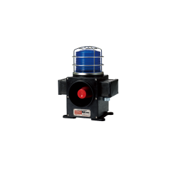 ĐÈN CÒI CÔNG NGHIỆP GẮN BỀ MẶT MÀU XANH DƯƠNG QLIGHT SCDFLR-WM-24-B ( 24V DC, LED XOAY)