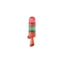 ĐÈN CÒI BÁO ĐỘNG 2 TẦNG CÓ CÒI MESAN MS 5836.1.2.24VAC/DC (LED NHẤP NHÁY, IP65)
