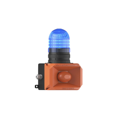 ĐÈN CÒI BÁO ĐỘNG MÀU XANH DƯƠNG MESAN MS 232.5.12-60VAC/DC (LED ĐA CHỨC NĂNG, 70MM)