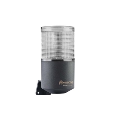 ĐÈN CÒI BÁO ĐỘNG 1 TẦNG MÀU TRẮNG MUCCO SNT-K7022-F1-5 (SÁNG LIÊN TỤC- NHẤP NHÁY, 40-250V AC/DC)