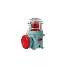 ĐÈN CÒI CHỐNG CHÁY NỔ MÀU ĐỎ QLIGHT SEBAL-24-R (NHẤP NHÁY, SÁNG LIÊN TỤC, 24V DC)