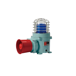 ĐÈN CÒI CHỐNG CHÁY NỔ MÀU XANH DƯƠNG QLIGHT SESALR-WS-24-B ( XOAY VÒNG, 24V DC)