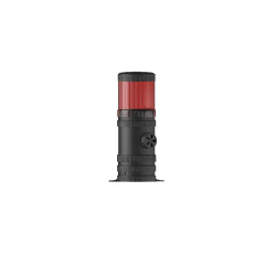  ĐÈN THÁP 1 TẦNG MÀU ĐỎ CÓ CÒI MESAN MS 434.1.24VDC (SÁNG ĐA NĂNG, 70MM)