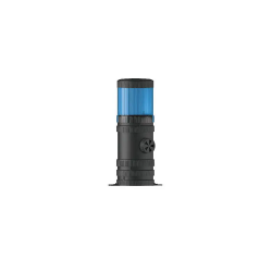  ĐÈN THÁP 1 TẦNG MÀU XANH DƯƠNG CÓ CÒI MESAN MS 434.5.24VDC (SÁNG ĐA NĂNG, 70MM)