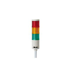 ĐÈN THÁP CẢNH BÁO 3 TẦNG CÓ CÒI QLIGHT EST56LF-BZ-3-24-RAG (SÁNG LIÊN TỤC, NHẤP NHÁY, 24VDC)
