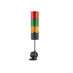 ĐÈN THÁP BÁO ĐỘNG 3 TẦNG CÓ CÒI MUCCO SNT-7022-SB3-D-10U (SÁNG LIÊN TỤC, 40-250V AC/DC)