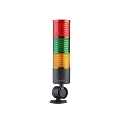 ĐÈN THÁP BÁO ĐỘNG 3 TẦNG CÓ CÒI MUCCO SNT-7013-DB3-D (XOAY, 12-24V AC/DC)