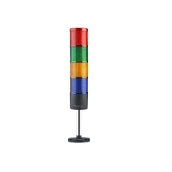 ĐÈN THÁP BÁO ĐỘNG 4 TẦNG CÓ CÒI MUCCO SNT-7013-DB4-10U (XOAY, 12-24V AC/DC)