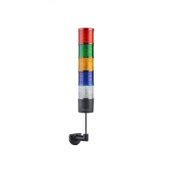 ĐÈN THÁP BÁO ĐỘNG 5 TẦNG CÓ CÒI MUCCO SNT-7013-DB5-L-10U (XOAY, 12-24V AC/DC)