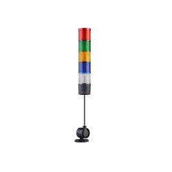 ĐÈN THÁP 5 TẦNG CÓ CÒI MUCCO SNT-7013-DB5-D-20U (XOAY, 12-24V AC/DC)