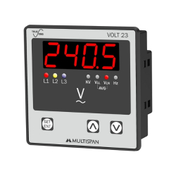 ĐỒNG HỒ ĐO ĐIỆN ÁP 3 PHA MULTISPAN VOLT-23