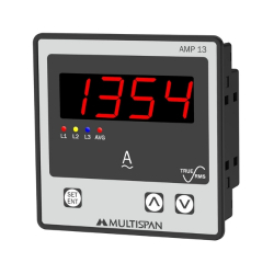 ĐỒNG HỒ ĐO DÒNG ĐIỆN 3 PHA MULTISPAN AMP 13