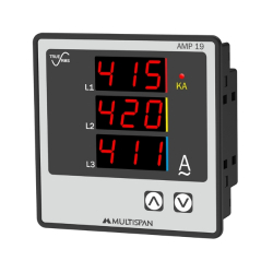 ĐỒNG HỒ ĐO DÒNG ĐIỆN 3 PHA MULTISPAN AMP-19
