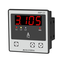 ĐỒNG HỒ ĐO DÒNG ĐIỆN 3 PHA MULTISPAN AMP-23