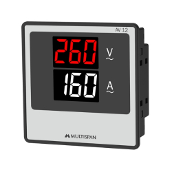 ĐỒNG HỒ ĐO DÒNG ĐIỆN VÀ ĐIỆN ÁP MULTISPAN AV-12