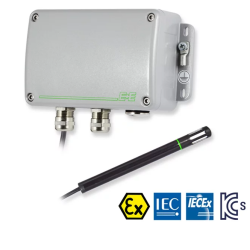 CẢM BIẾN NHỆT ĐỘ VÀ ĐỘ ẨM CHỐNG CHÁY NỔ DẠNG ĐẦU DÒ EE100Ex