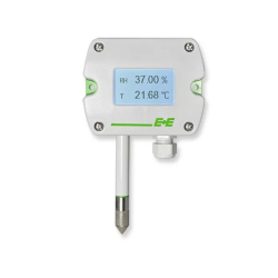 CẢM BIẾN NHIỆT ĐỘ VÀ ĐỘ ẨM GẮN TƯỜNG EE212-T1A3F4D1 (0-10V)