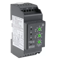 RƠ LE BẢO VỆ MẤT PHA, ĐẢO, LỆCH PHA, SỤT ÁP, QUÁ ÁP 415 VAC GIC MB53BM
