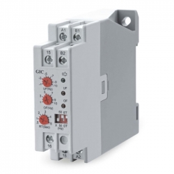 RƠ LE BẢO VỆ TẦN SỐ 110-240 VAC GIC MI81BJ (Over Frequency Relay, 1 C/O)