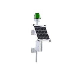 ĐÈN TÍN HIỆU BÁO KHÔNG SOLAR MÀU XANH LÁ MUCCO SNT-U125-SL25-2 (12V DC)