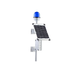 ĐÈN TÍN HIỆU BÁO KHÔNG SOLAR MÀU XANH DƯƠNG MUCCO SNT-U125-SL25-4 (12V DC)